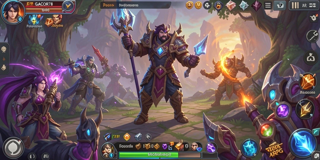 Gameplay dinamis dan pengalaman petualangan yang mendebarkan di GACOR78.