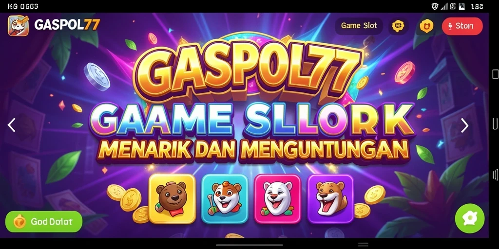 Tampilan gameplay Slot yang menarik di GASPOL77.